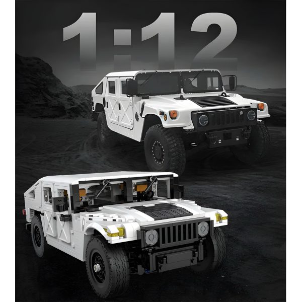 REMOTE CONTROLLED H1 HUMVEE | 1382PCS - Image 3