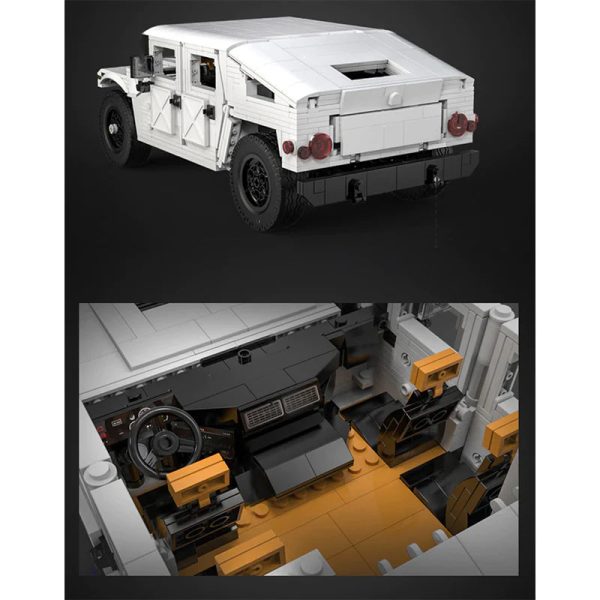 REMOTE CONTROLLED H1 HUMVEE | 1382PCS - Image 4