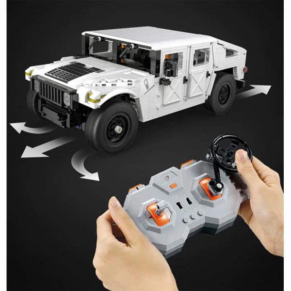 REMOTE CONTROLLED H1 HUMVEE | 1382PCS - Image 7