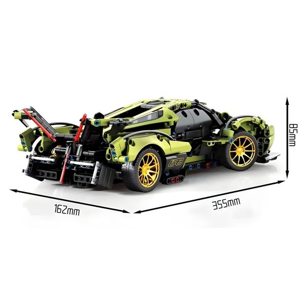 REMOTE CONTROLLED ITALIAN CONCEPT | 1039PCS - Image 3