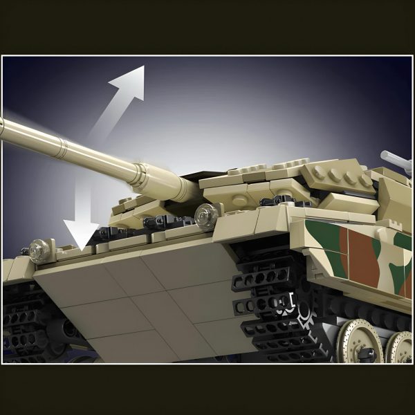 REMOTE CONTROLLED LEOPARD TANK | 1092PCS - Image 4