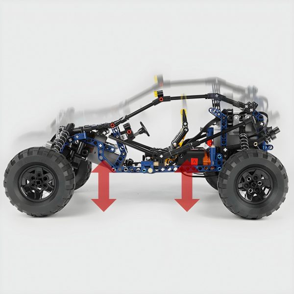 REMOTE CONTROLLED OFF ROAD BUGGY | 584PCS - Image 2