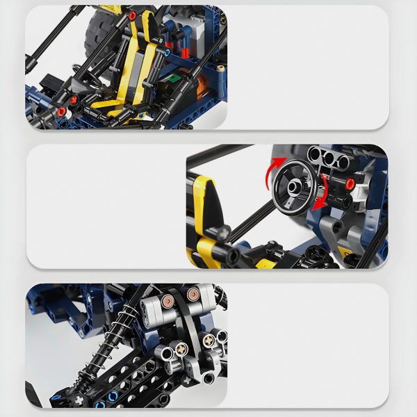 REMOTE CONTROLLED OFF ROAD BUGGY | 584PCS - Image 3