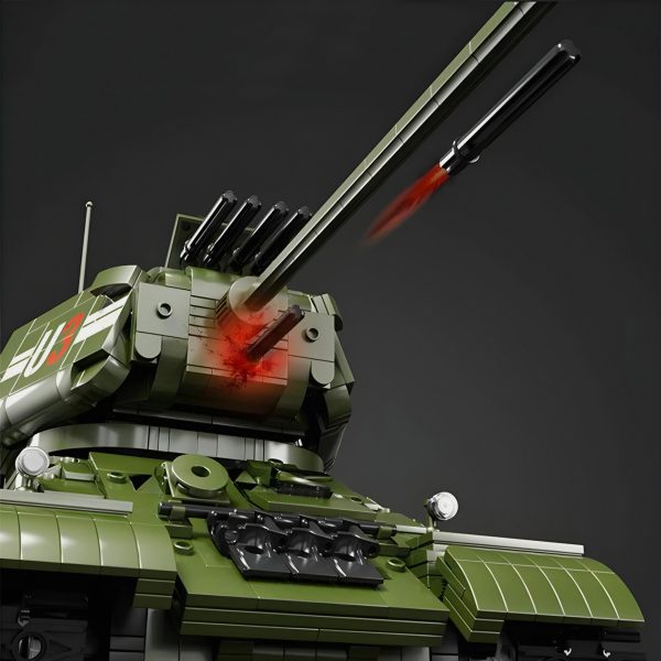 REMOTE CONTROLLED T34 TANK | 2052PCS - Image 2