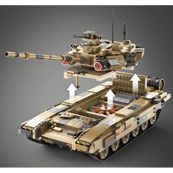 REMOTE CONTROLLED TANK | 1724PCS - Image 2