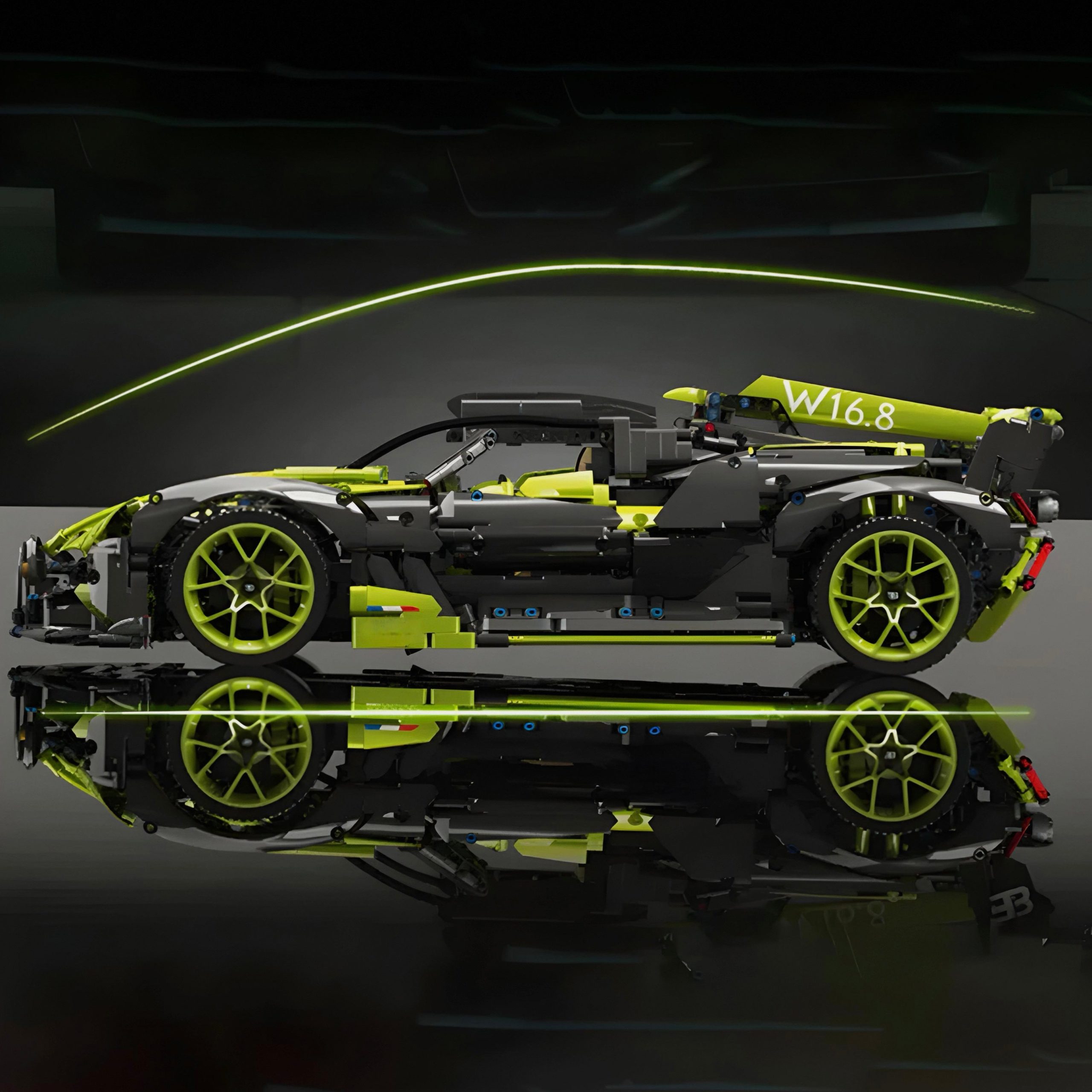THE GREEN MAMBA HYPERCAR | 3590PCS - Image 3