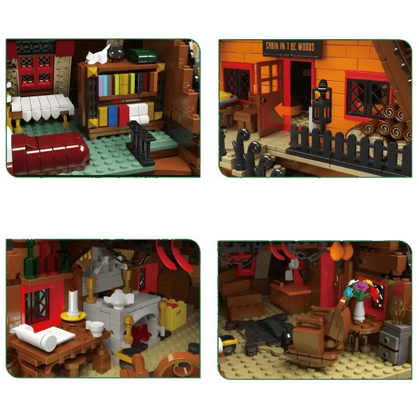 WOODEN CABIN IN THE WOODS | 3398PCS - Image 3