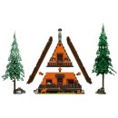 WOODEN CABIN IN THE WOODS | 3398PCS