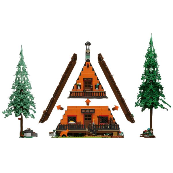 WOODEN CABIN IN THE WOODS | 3398PCS - Image 5