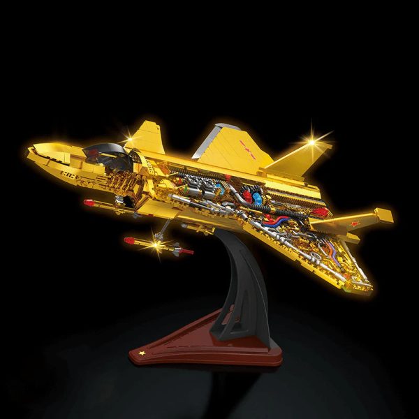 COLLECTOR'S GOLDEN EDITION J-20 | 1199PCS - Image 6