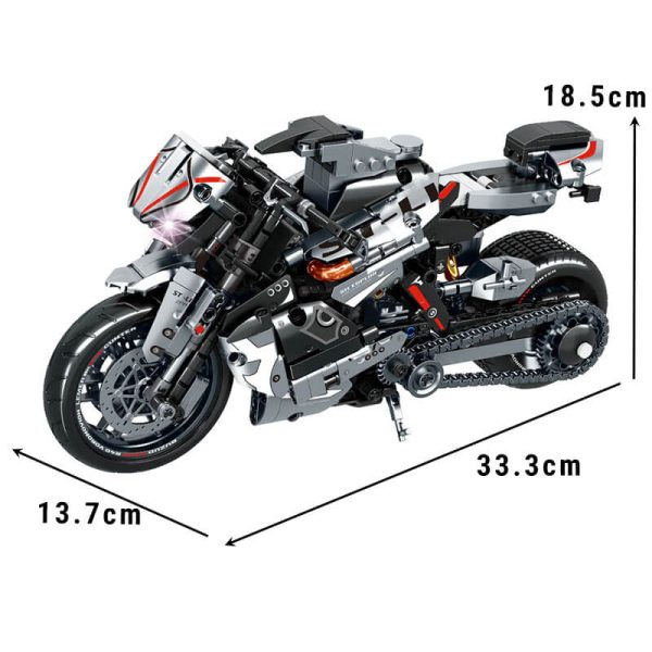 JAPANESE MOTORBIKE | 842PCS - Image 7