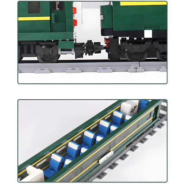 REMOTE CONTROLLED DIESEL LOCOMOTIVE | 2086PCS - Image 3