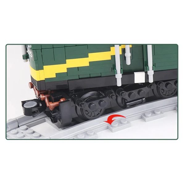 REMOTE CONTROLLED DIESEL LOCOMOTIVE | 2086PCS - Image 4