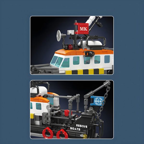 RESCUE BOAT | 366PCS - Image 4