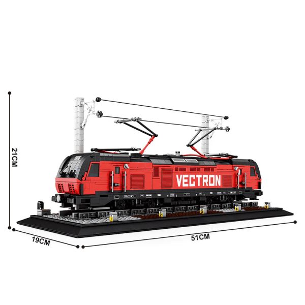 VECTRON ELECTRIC LOCOMOTIVE | 1888PCS - Image 5