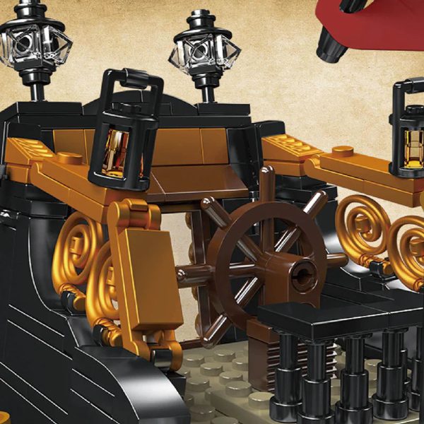 18TH CENTURY PIRATE SHIP | 3138PCS - Image 7