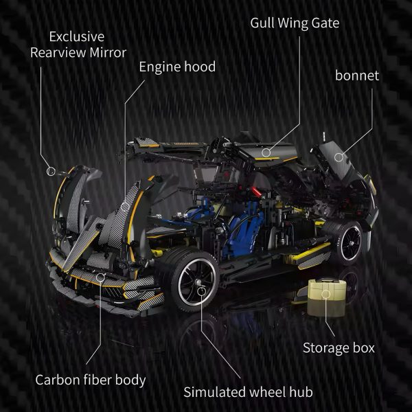 COLLECTOR'S HUAYRA CARBON FIBER EDITION | 4802PCS - Image 7