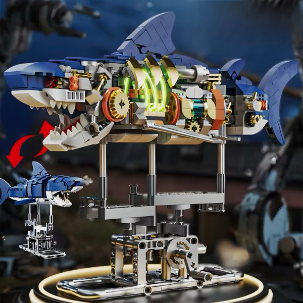 MECHANICAL SHARK | 692PCS - Image 2