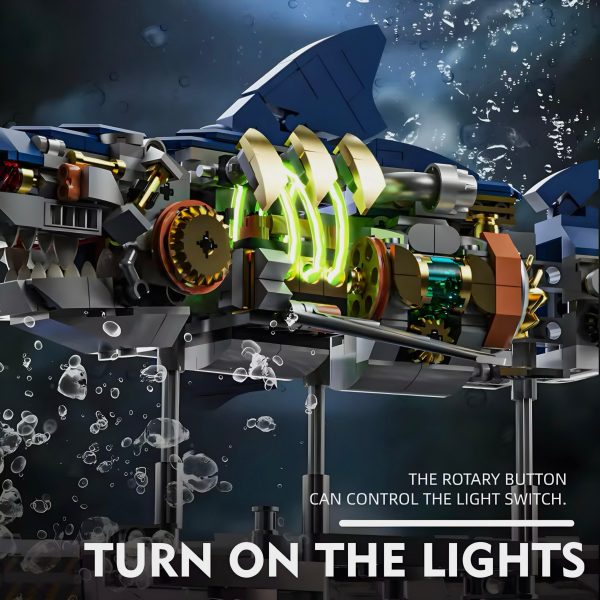 MECHANICAL SHARK | 692PCS - Image 3