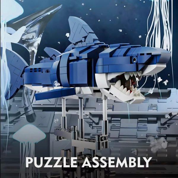 MECHANICAL SHARK | 692PCS - Image 4