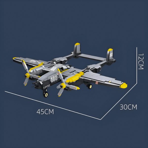 P-38 FIGHTER | 942PCS - Image 6