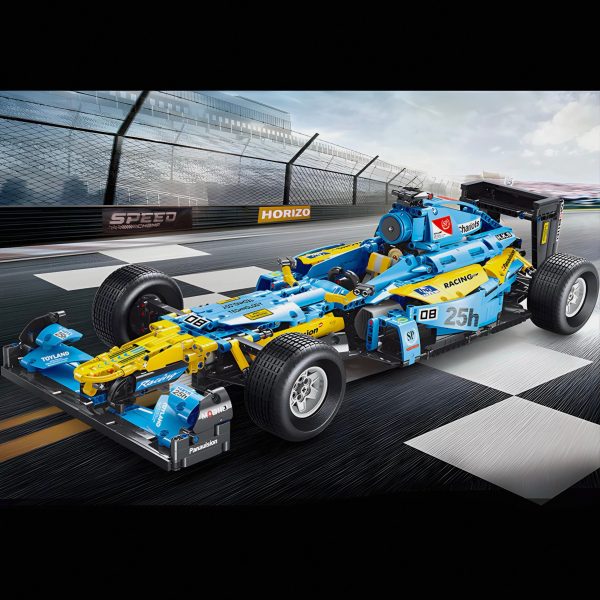 REMOTE CONTROLLED SINGLE SEATER RACE CAR |  1698PCS - Image 4