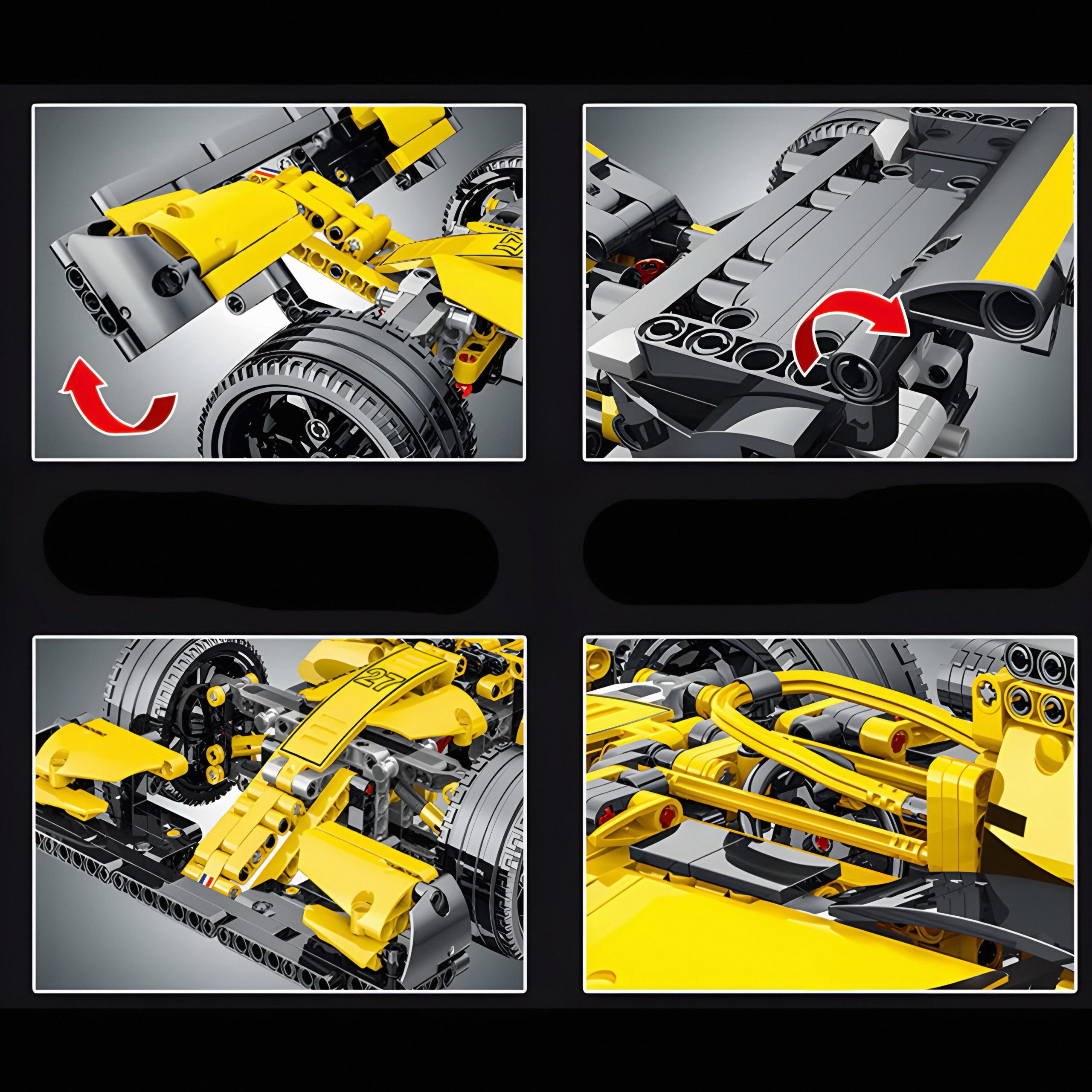 SINGLE SEATER RACE CAR | 1084PCS - Image 4