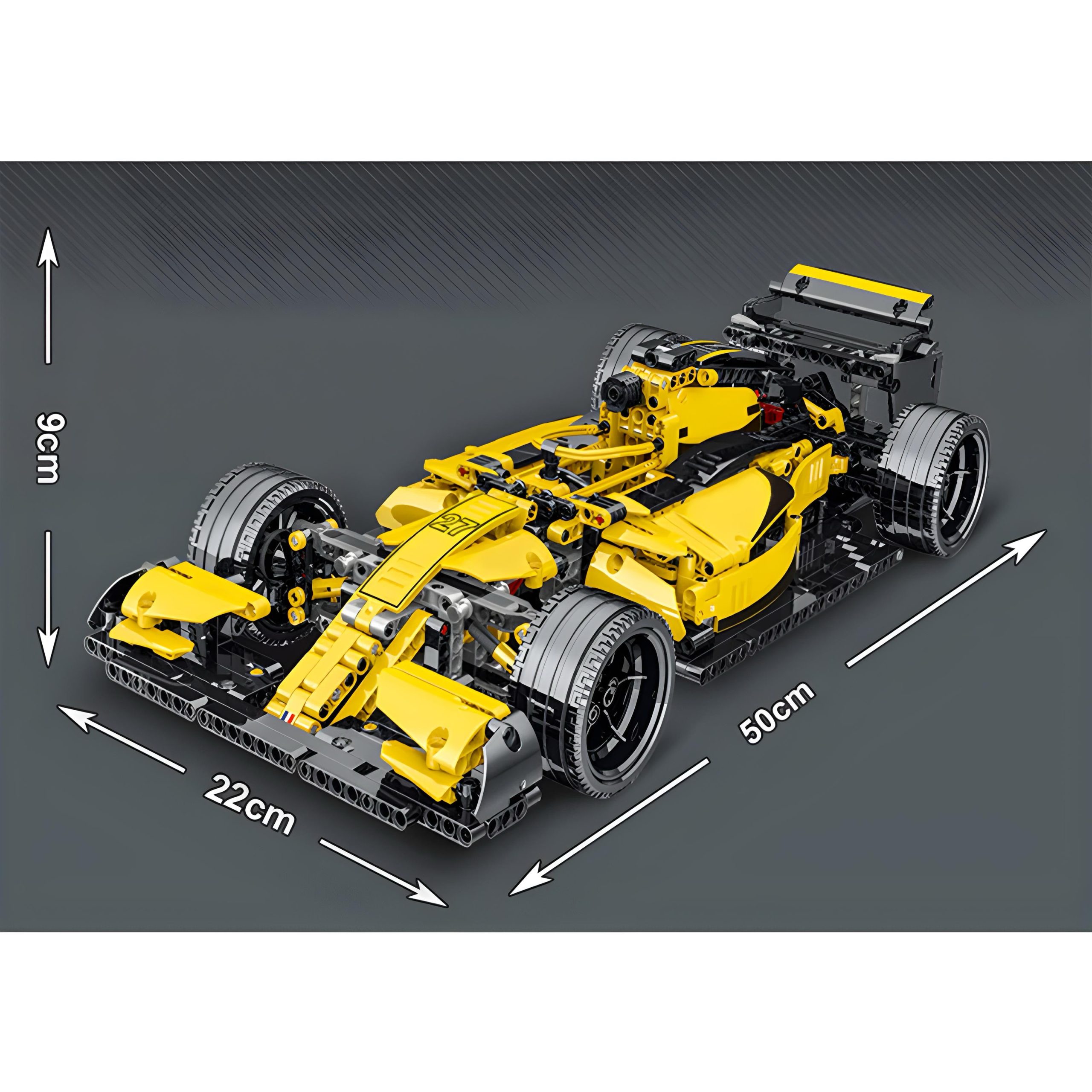 SINGLE SEATER RACE CAR | 1084PCS - Image 5