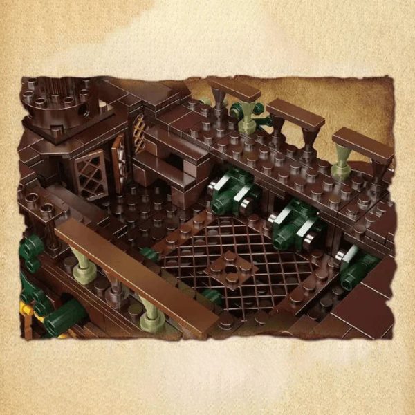 THE ULTIMATE PIRATE SHIP | 4362PCS - Image 6