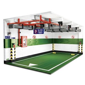 1:8 SCALE CAR PARK | 2436PCS