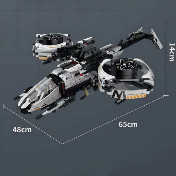 2 IN 1 911-STARFIGHTER | 1874PCS - Image 6