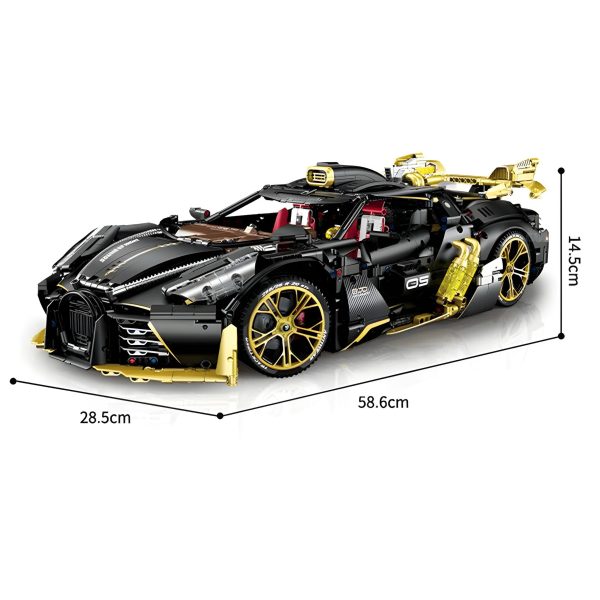 CYBERTUNED HYPERCAR | 4364PCS - Image 6