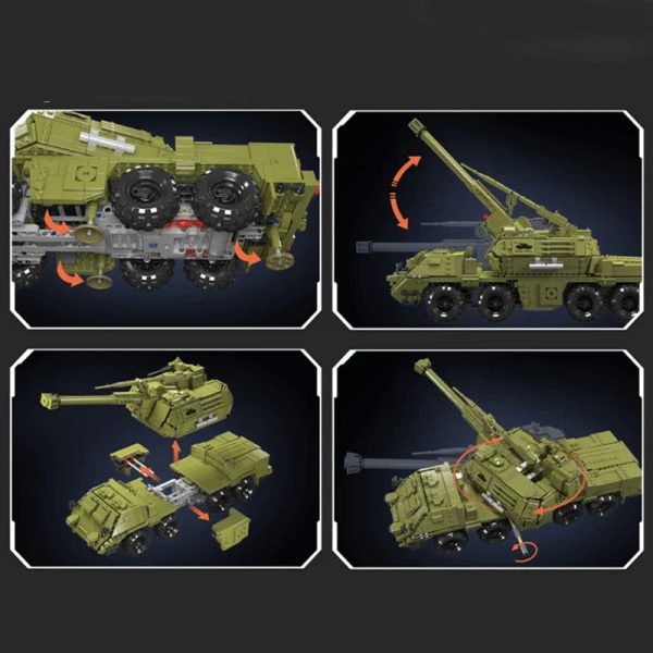 DANA SELF-PROPELLED ARTILLERY TANK | 1922PCS - Image 5