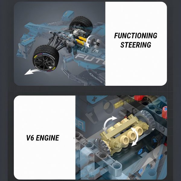 GEN 2 ELECTRIC SINGLE SEATER RACE CAR | 1666PCS - Image 11