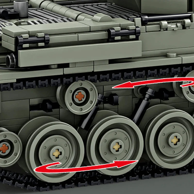 M47 PATTON TANK | 1448PCS - Image 2