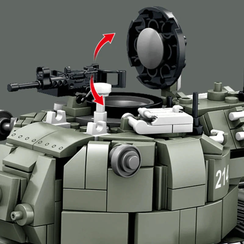 M47 PATTON TANK | 1448PCS - Image 4