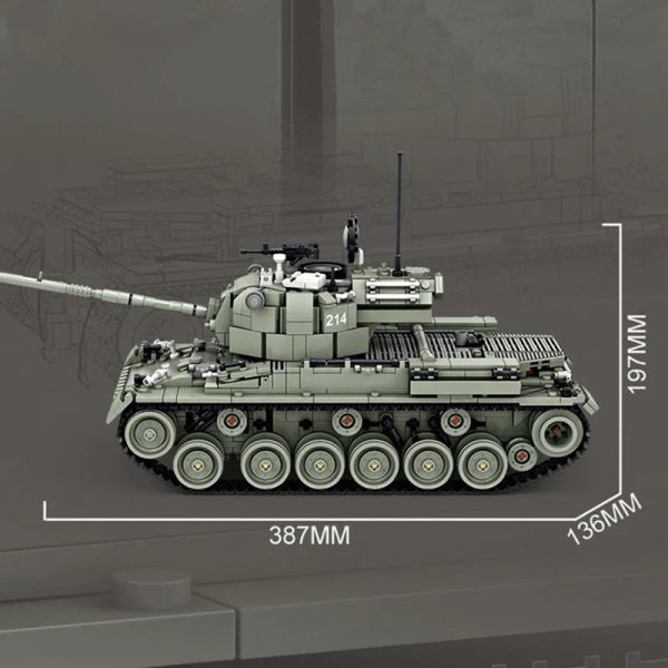 M47 PATTON TANK | 1448PCS - Image 5