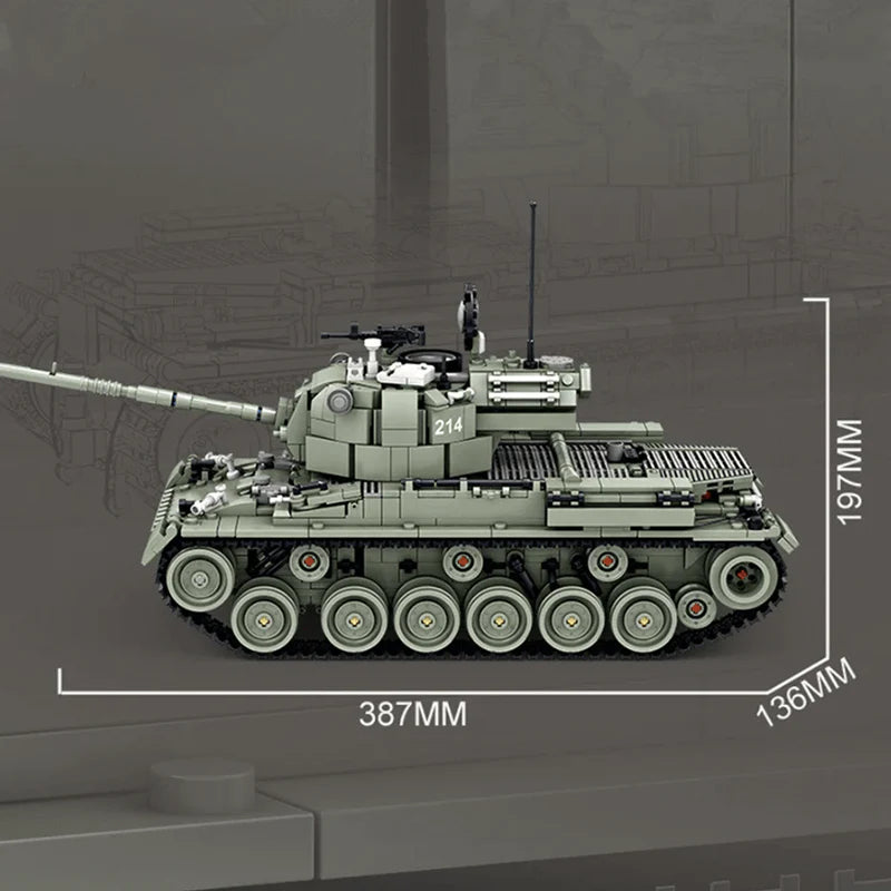 M47 PATTON TANK | 1448PCS - Image 5