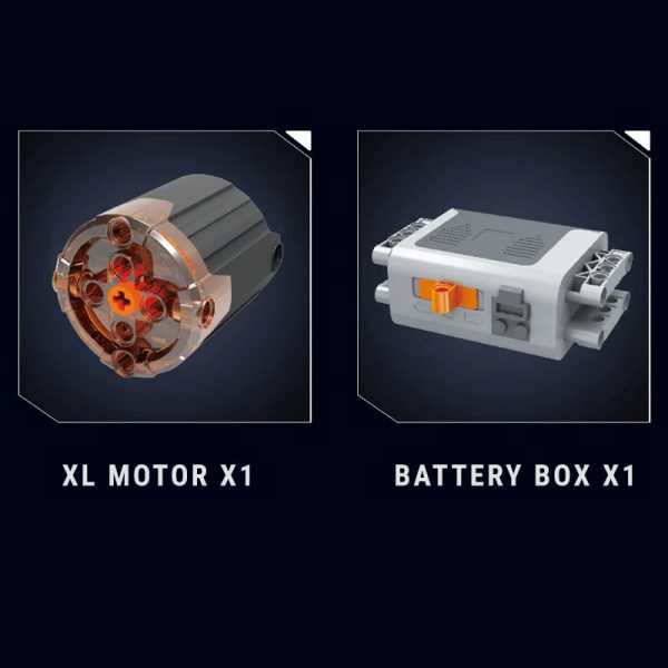 MOTORISED ITALIAN V8 ENGINE | 2717PCS - Image 7