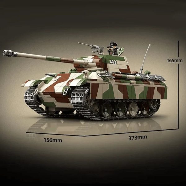 PANTHER TANK | 2135PCS - Image 3