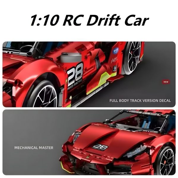 REMOTE CONTROLLED ITALIAN DRIFTER | 1837PCS - Image 4