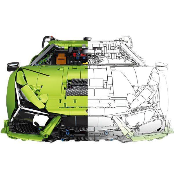THE LARGEST EVER CAR MODEL | 6627PCS - Image 2