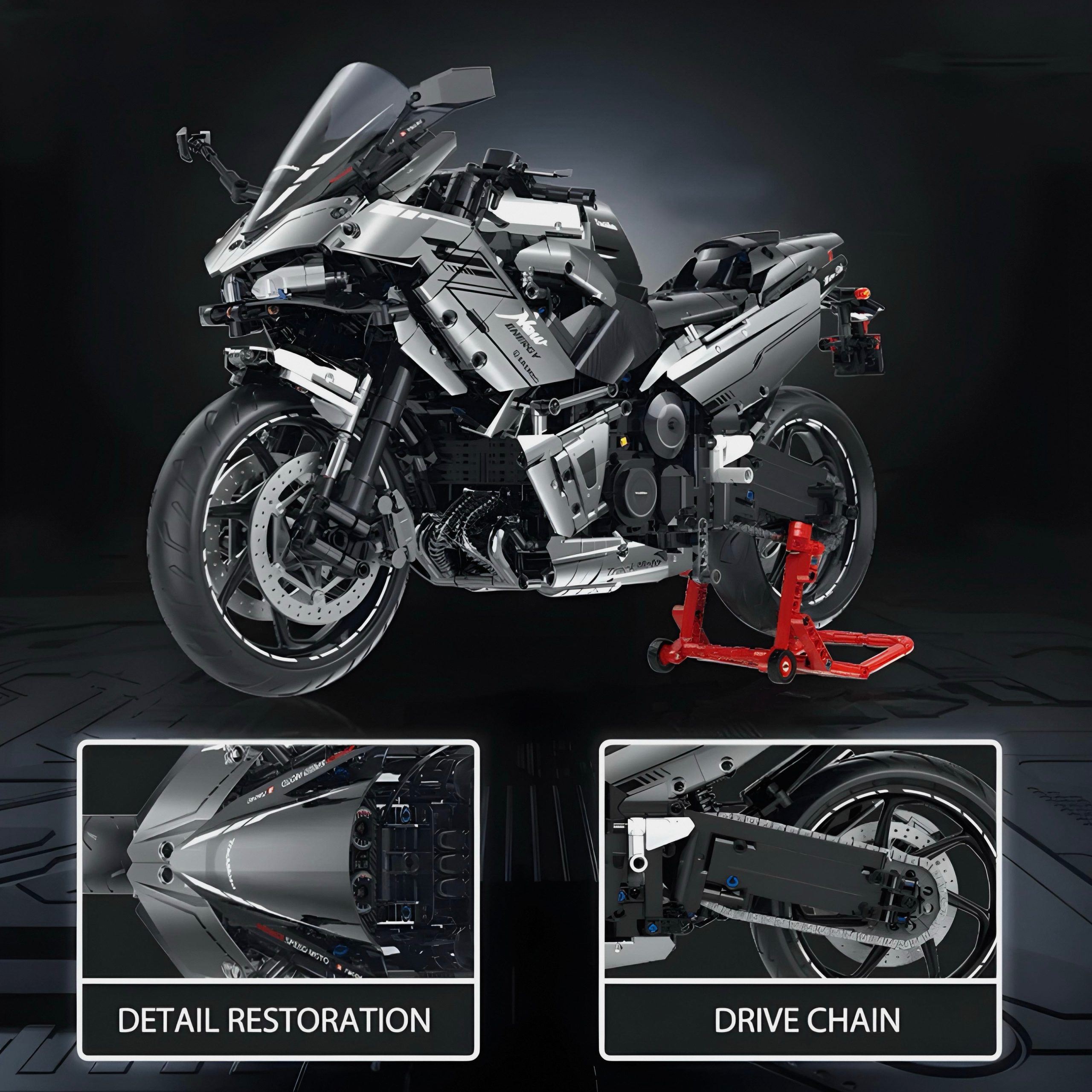 THE ULTIMATE JAPANESE MOTORBIKE | 2155PCS - Image 4