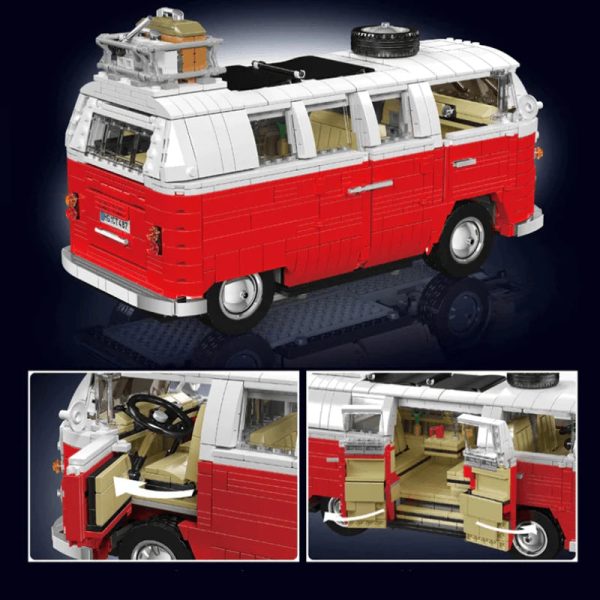 VINTAGE CAMPERVAN | 2055PCS - Image 6