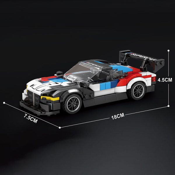 MINIBRICKS® M4 GT3 | 430PCS - Image 3