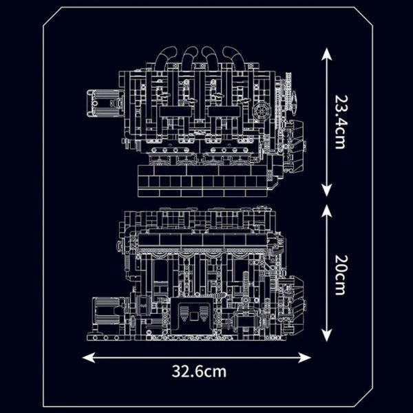 MOTORISED L4 GASOLINE ENGINE | 1786PCS - Image 8