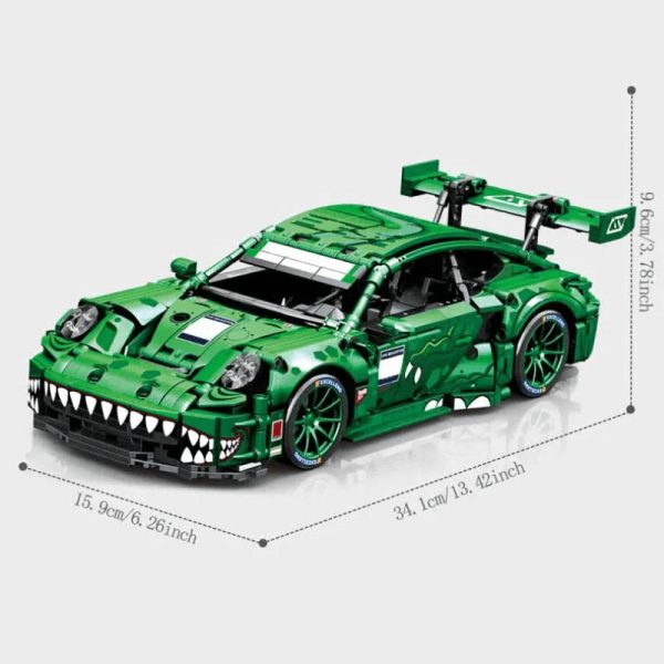 PORSCHE 911 GT-RAWR | 1521PCS - Image 6