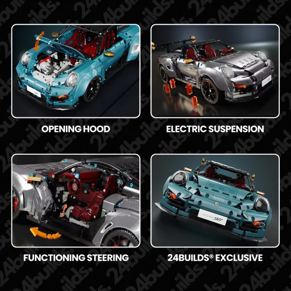 REMOTE CONTROLLED GT2 RS | 3390PCS - Image 3