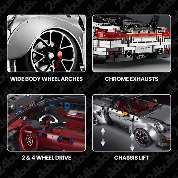 REMOTE CONTROLLED GT2 RS | 3390PCS - Image 4