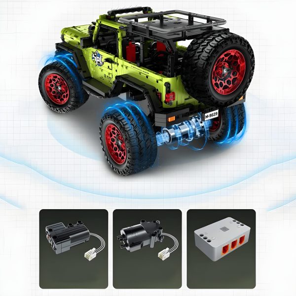 THE ULTIMATE 1:6 SCALE OFF ROADER | 2544PCS - Image 11